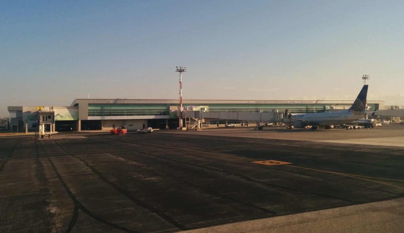 Main terminal building of Liberia International Airport in Guanacaste, Costa Rica